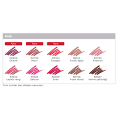 Shiseido Smoothing Lip Pencil RD 609 - Dudak Kalemi